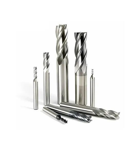 4f Long Flute Rounghing End Mill for Aluminium Fresa HSS Cobalt End Mill